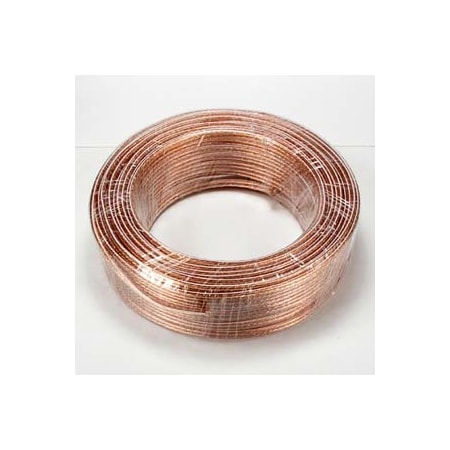 Bestlink Netware Polarized Speaker Wire Coil CCA 16AWG/2- 100Ft- Clear Jacket 203623
